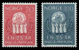 NORWEGEN Nr 611-612 Postfrisch S0350AE - Unused Stamps