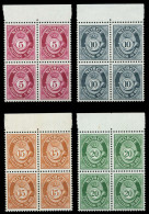 NORWEGEN Nr 478y-481y Postfrisch VIERERBLOCK ORA X9163A2 - Unused Stamps