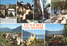 11979648 Tenero Lago Maggiore Wasserfall Teilansichten Kirche  Tenero - Other & Unclassified