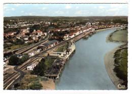 S18-003 Tonnay - Vue Aérienne Sur La Charente Et Le Port - Altri & Non Classificati