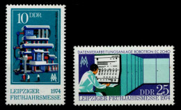 DDR 1974 Nr 1931-1932 Postfrisch S7C00DE - Nuevos