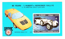 (!) Ajman Vintage Car - Old Cars - Mercedes Benz - Imperf. CTO - Voitures