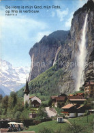 11979488 Lauterbrunnen BE Wasserfall Kirche Lauterbrunnen - Other & Unclassified