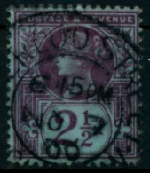 GROSSBRITANNIEN 1840-1901 Nr 89 Zentrisch Gestempelt X6A1C7A - Usati