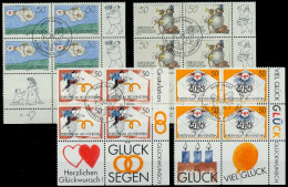 LIECHTENSTEIN 1992 Nr 1041-1044 VIERERBLOCK ECK X787E86 - Used Stamps
