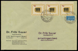 BRD 1955 Nr 212 BRIEF MEF X794CBE - Briefe U. Dokumente