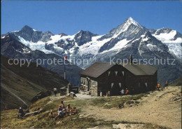 11975758 Taeschhuette Taesch Zinalrothorn Schallihorn Weisshorn Taeschhuette - Sonstige & Ohne Zuordnung