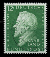 SAAR OPD 1958 Nr 438 Zentrisch Gestempelt X79C64E - Used Stamps