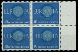 BRD BUND 1960 Nr 339 Postfrisch VIERERBLOCK SRA X7E874E - Unused Stamps
