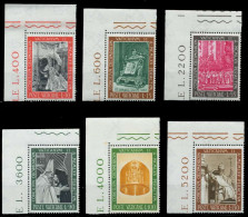 VATIKAN 1966 Nr 508-513 Postfrisch ECKE-OLI X809B3E - Ungebraucht