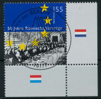 BRD BUND 2007 Nr 2593 ESST Zentrisch Gestempelt ECKE-URE X84A59A - Used Stamps
