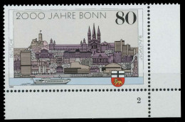 BRD 1989 Nr 1402 Postfrisch FORMNUMMER 2 X85A80E - Unused Stamps
