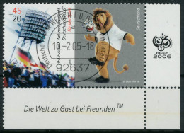 BRD BUND 2005 Nr 2439 Zentrisch Gestempelt ECKE-URE X397F36 - Used Stamps