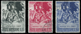 VATIKAN 1959 Nr 327-329 Gestempelt SF69FE6 - Used Stamps
