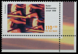 BRD BUND 1998 Nr 1970 Postfrisch ECKE-URE X557E7A - Nuevos