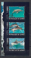 Guinée 2014 Dauphins (425) Yvert 7076 à 7078 Oblitérés Used - Guinea (1958-...)