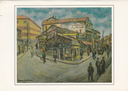 DOUBLE POSTCARD - Art - Tomo Vladimirski - Macedonia - Skopje - Oil On Canvas - Pittura & Quadri