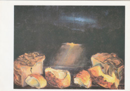 DOUBLE POSTCARD - Art - Vladimir Georgievski - Macedonia - Holly Bread - Oil On Canvas - Schilderijen