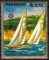 Timbre-poste Gommé Dentelé Neuf**  Jeux Olympiques D'été Munich 1972 Navigation à Voile  N° 1063 (Yvert) - Paraguay 1970 - Paraguay