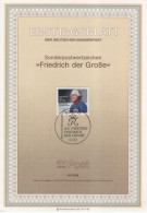 Germany Deutschland 1986-18 Friedrich Der Grosse, Ruler Of Prussia, Canceled In Bonn - 1981-1990