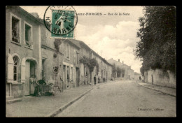 55 - COUSANCES-AUX-FORGES - RUE DE LA GARE - EDITEUR CHIAVERINI - Autres & Non Classés