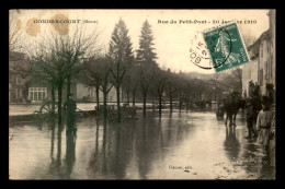 55 - GONDRECOURT -  INONDATIONS DE 1910 - RUE PETIT-PONT - EDITEUR FLEURET - Gondrecourt Le Chateau