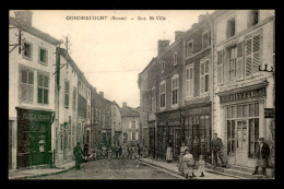 55 - GONDRECOURT - RUE MI-VILLE - EDITEUR JACQUEMOT - Gondrecourt Le Chateau