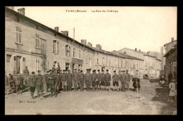 55 - FAINS - LA RUE DU CHATEAU - EDITEUR GEORGE - Autres & Non Classés