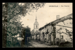 55 - ANCERVILLE - RUE FRANCHOT - EDITEUR FORT - Autres & Non Classés