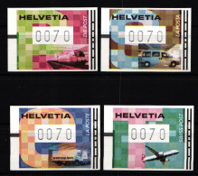 Schweiz Automatenmarken 11-14 Postfrisch #KJ456 - Sonstige & Ohne Zuordnung