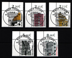 BRD Bund 2298-2302 Gestempelt Eckrand Mit Vollstempel #KJ548 - Sonstige & Ohne Zuordnung