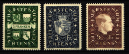 Liechtenstein 183-185 Postfrisch #KJ501 - Andere & Zonder Classificatie