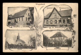 67 - WINZENBACH - GEMEINDE U. SCHULHAUS - MANUFAKTURWAREN M. BUCHENMEYER, JUDAISME ? - Sonstige & Ohne Zuordnung