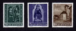 LIECHTENSTEIN 1958 - Yvert N° 336/338 - NEUFS ** LUXE / MNH - Timbres De Noël, TB - Unused Stamps