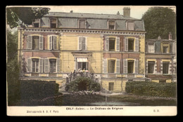 94 - ORLY - LE CHATEAU DE GRIGNON - CARTE COLORISEE - Orly