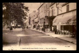 94 - ST-MAUR - RUE DES REMISES - CAFE DE LA DESCENTE - Saint Maur Des Fosses