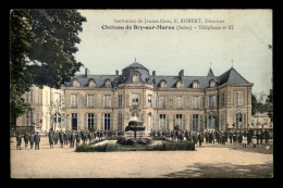 94 - BRY-SUR-MARNE - LE CHATEAU - INSTITUTION DE JEUNES GENS E. ROBERT DIRECTEUR - Bry Sur Marne