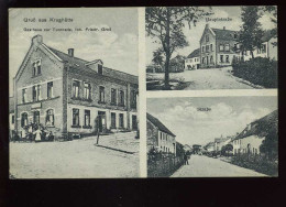 ALLEMAGNE - KRUGHUTTE - GASTHAUS ZUR TURNHALLE FRIEDRICH GROSS - HAUPTSTRASSE - STRASSE - Other & Unclassified