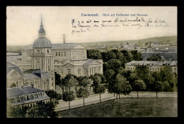 ALLEMAGNE - DARMSTADT - BLICK AUF HOFTHEATER UND MUSEUM - Darmstadt