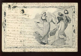 ILLUSTRATEURS - FEMME - STYLE ART-NOUVEAU - VIENNOISE - VOIR L'ETAT - 1900-1949
