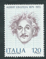 Italia, Italy 1979; Albert Einstein, Diede Una Svolta Nella Storia Della Fisica Per Cui Ottenne Il Premio Nobel Nel 1921 - Physique