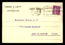 JUDAISME - HAAS ET LEVY STRASBOURG - CARTE DE SERVICE - Judaísmo