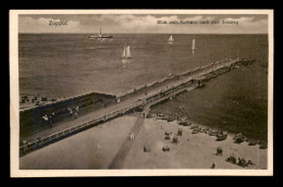 POLOGNE - ZOPPOT - BLICK VOM KURHAUS NACH DEM SEESTEG - VOIR ETAT - Pologne