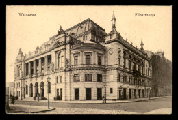 POLOGNE - WARSZAWA - FILHARMONJA - Polonia