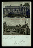 41 - BLOIS - LE CHATEAU - 2 VUES AU CLAIR DE LUNE - Blois