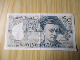 France - Billet 50 Francs Quentin De La Tour 1991. - 50 F 1976-1992 ''Quentin De La Tour''