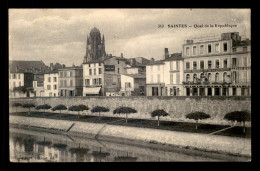 17 - SAINTES - QUAI DE LA REPUBLIQUE - Saintes