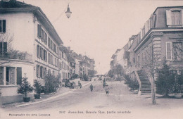 Avenches VD, Grande Rue Animée (2987) - Avenches