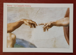 ROMA-Italy-La Cappella Sistina-Citta Del Vaticano-Vintage Postcard-unused-80s - Andere Monumenten & Gebouwen