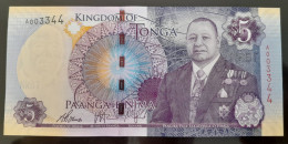 Tonga 5 Paanga 2015 NEUF/UNC - Tonga